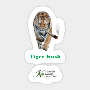 Tiger Kush Sticker